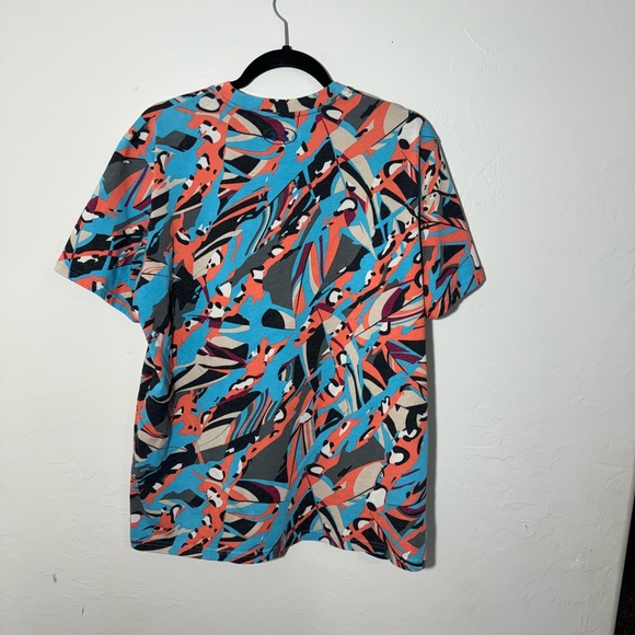 UNDER ARMOUR Shirt UA HeatGear All Over Print Mens Size L - Picture 3 of 3